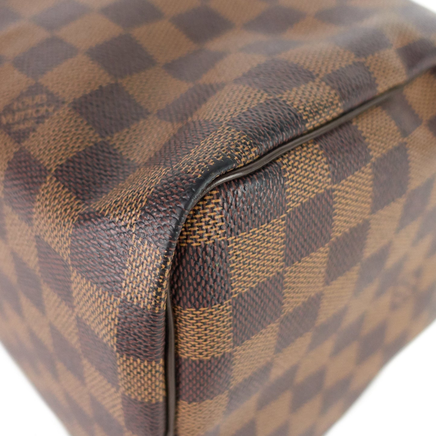 LOUIS VUITTON Speedy 30 Damier Ebene Canvas Bag