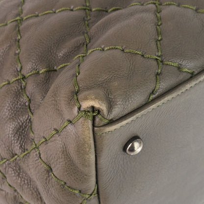 Ultimate Stitch Calfskin Shopping Tote Bag