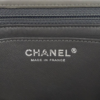 Maxi Flap Lambskin Leather Bag