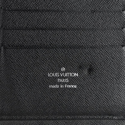 LOUIS VUITTON Travel Black Epi Leather Organizer