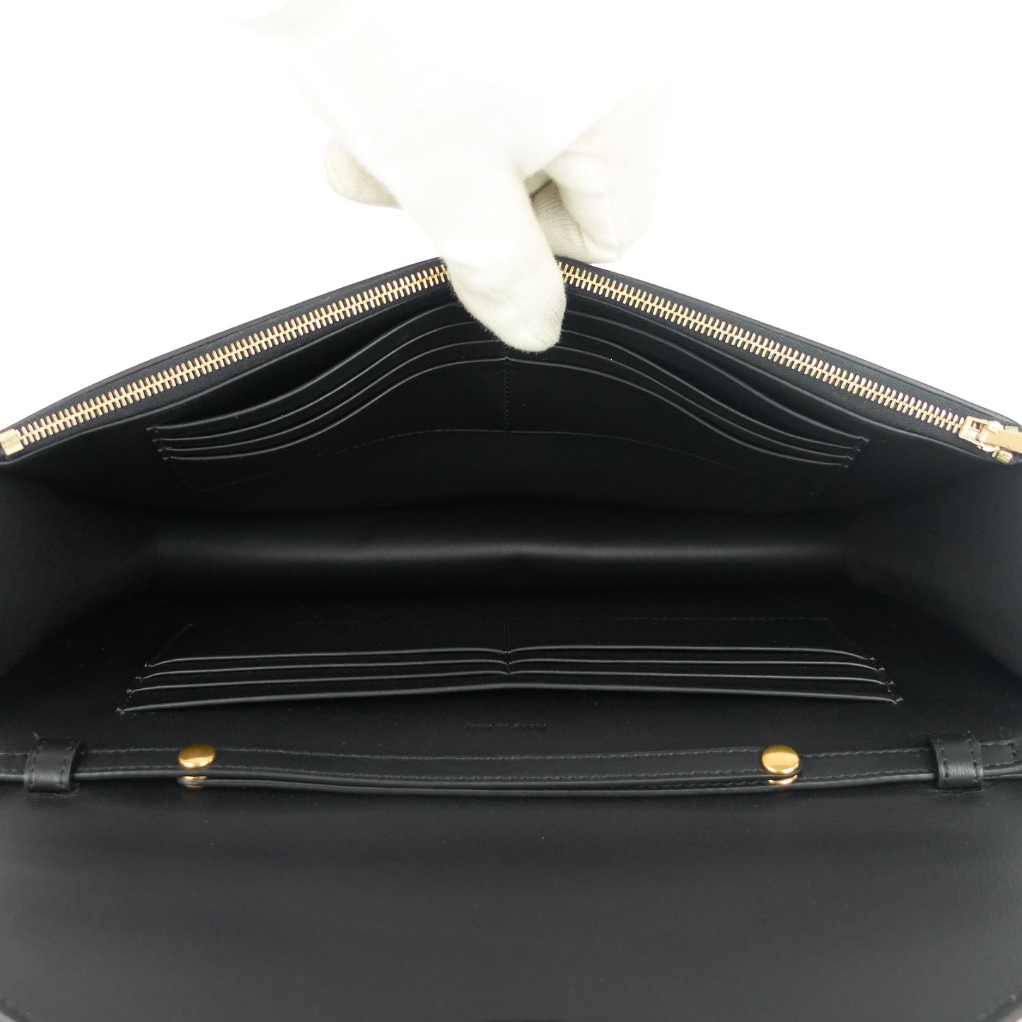 Celine Pocket Evening Leather and Shagreen Flap on Chain Bag