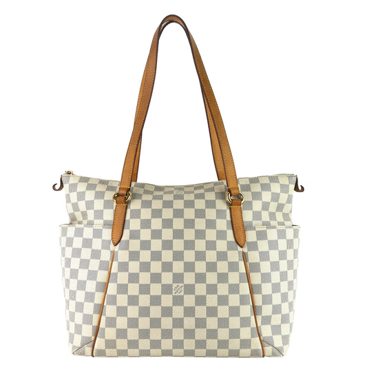 LOUIS VUITTON Totally GM Damier Azur Canvas Bag