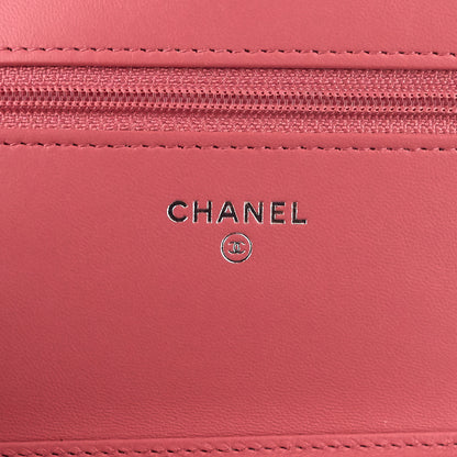 Classic Lambskin Leather Wallet on Chain Bag