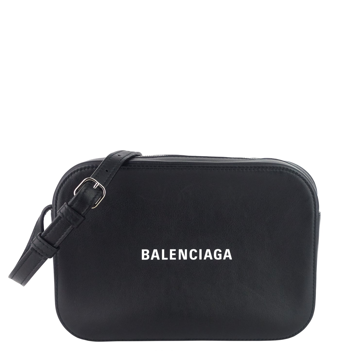 Balenciaga Medium Calfskin Leather Camera Bag
