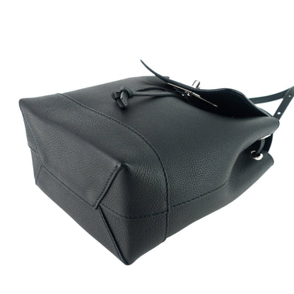 LOUIS VUITTON LockMe Mini Calfskin Leather Backpack Bag