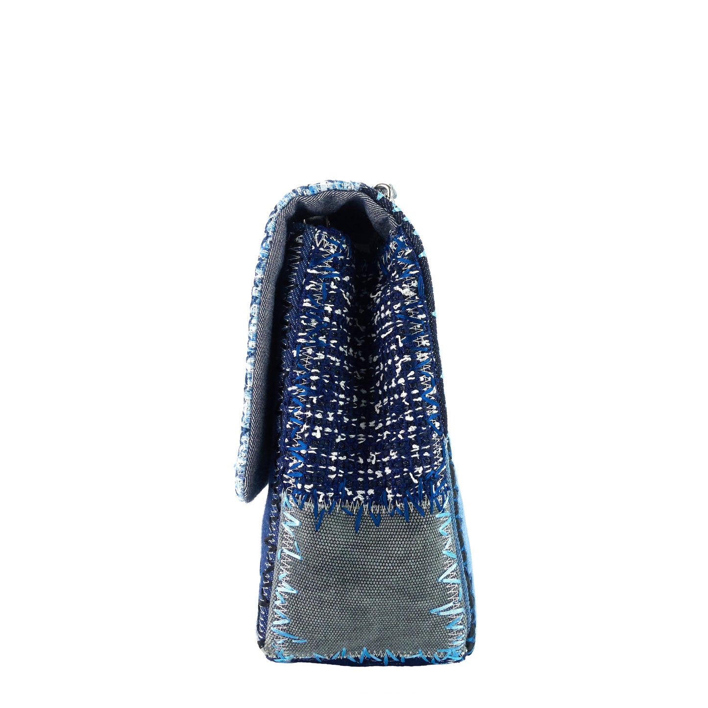 Denim Patchwork Limited Edition Jumbo Flap Bag