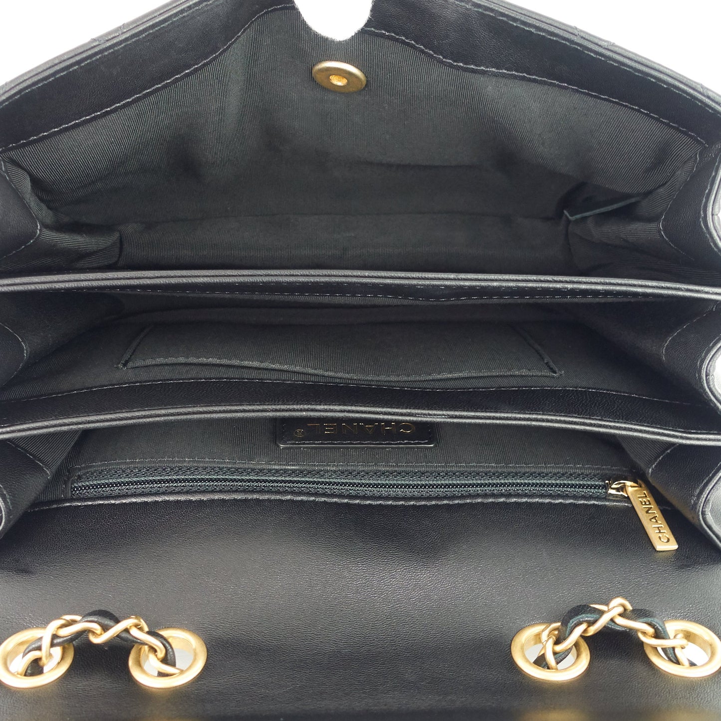 Coco Vintage Quilted Lambskin Leather Flap Bag
