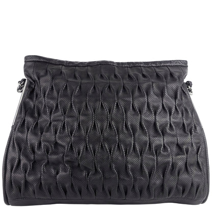 Perforated Ultimate Soft Leather Hobo Bag