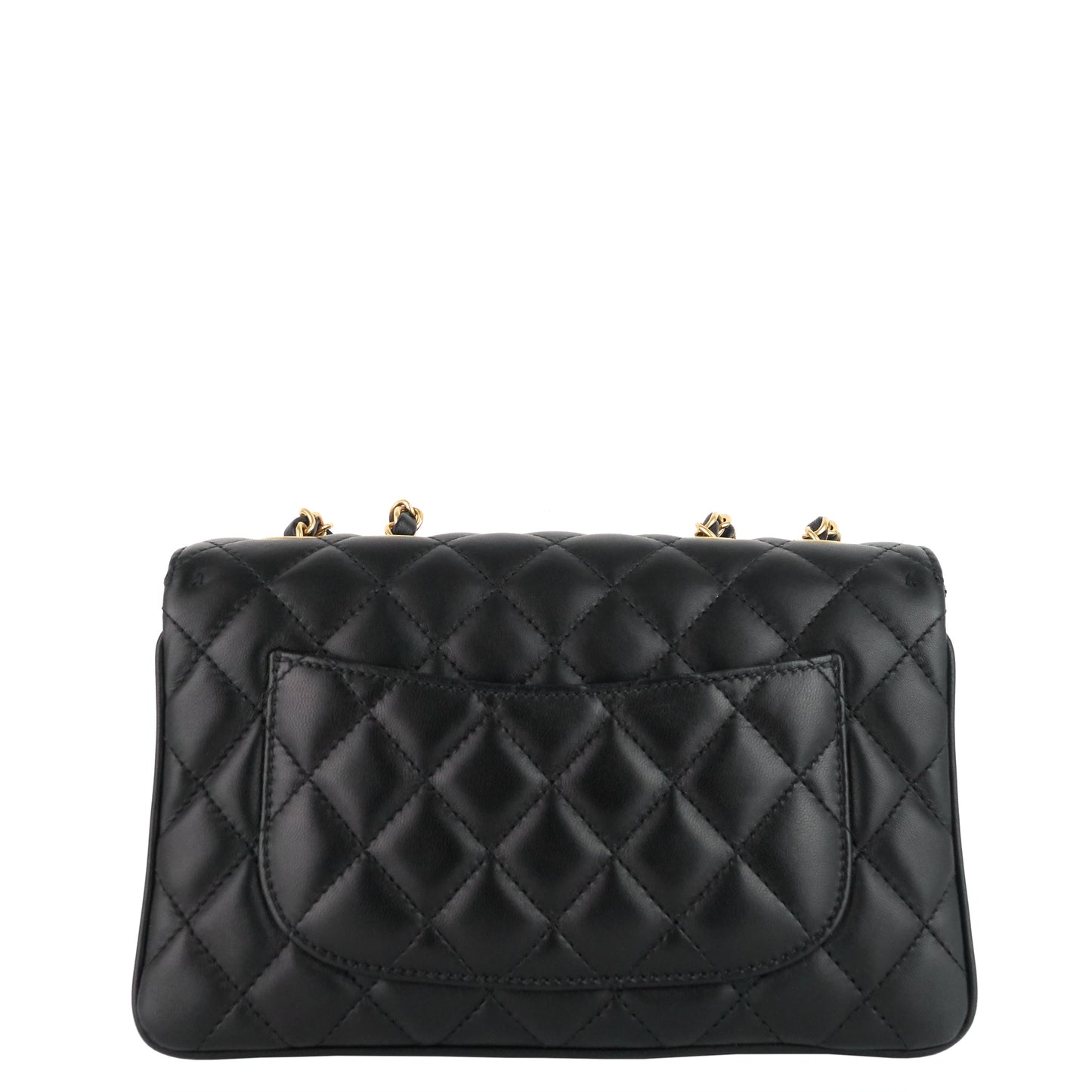 Coco Vintage Quilted Lambskin Leather Flap Bag