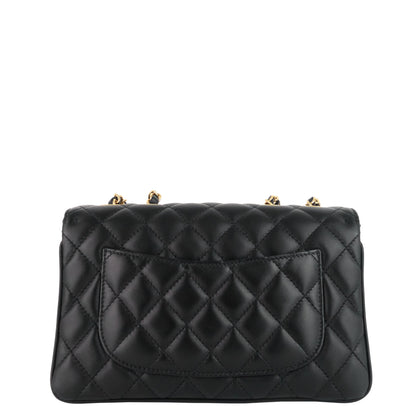 Coco Vintage Quilted Lambskin Leather Flap Bag