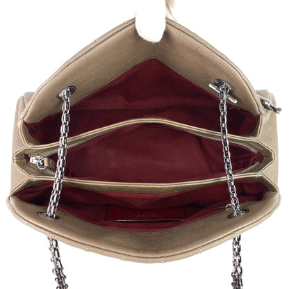 Just Mademoiselle Medium Caviar Leather Bowler Bag