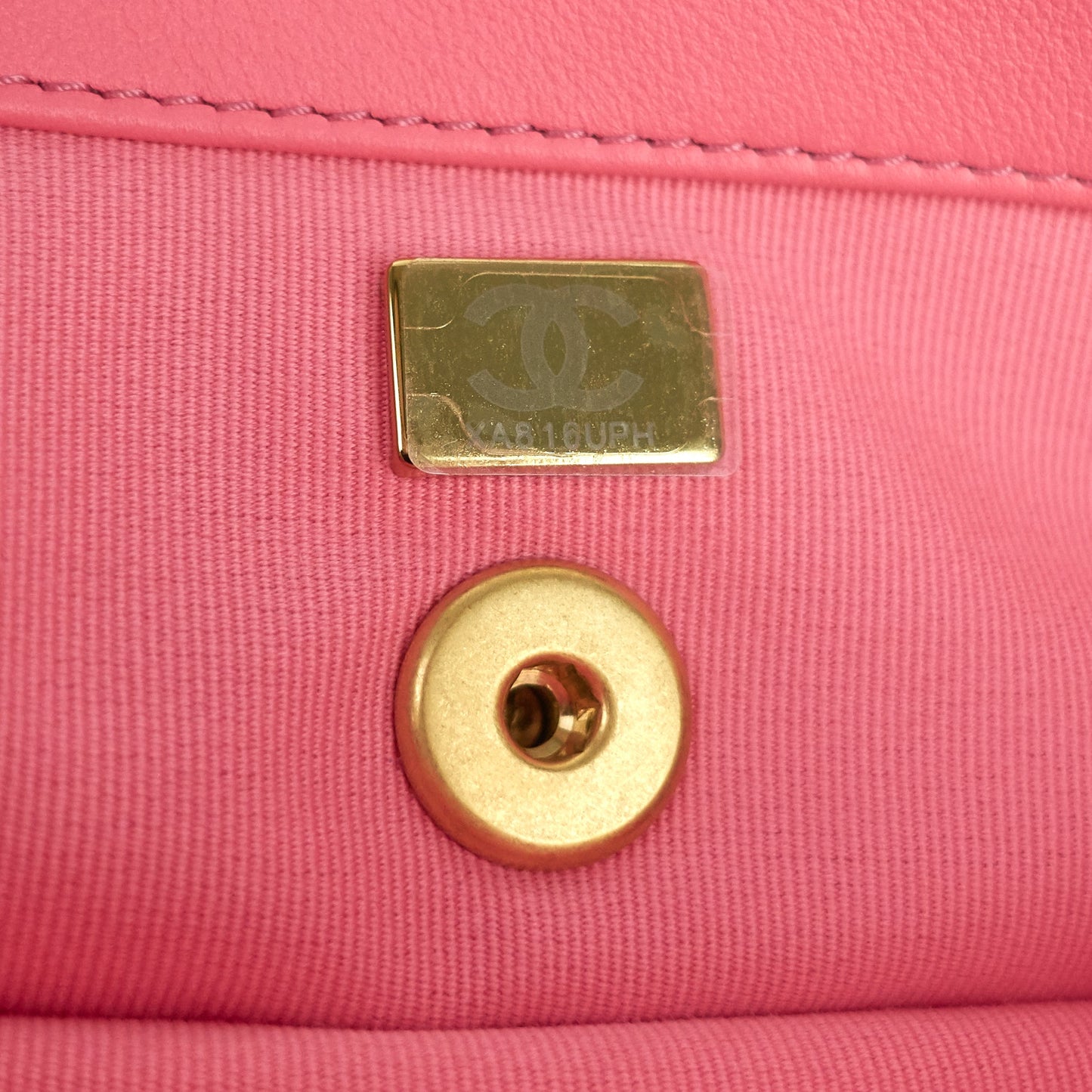 Small Calfskin Leather Flap Bag