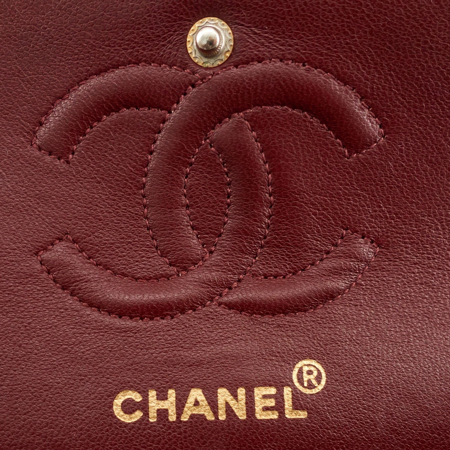 Classic Double Flap Small Lambskin Leather Bag