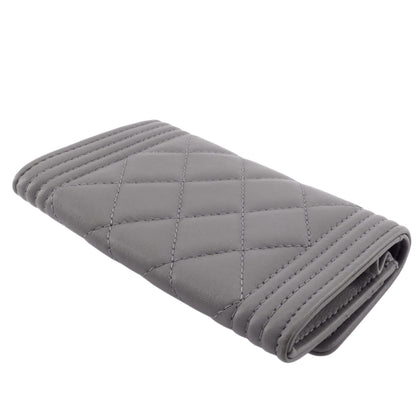 Boy Lambskin Leather Card Holder