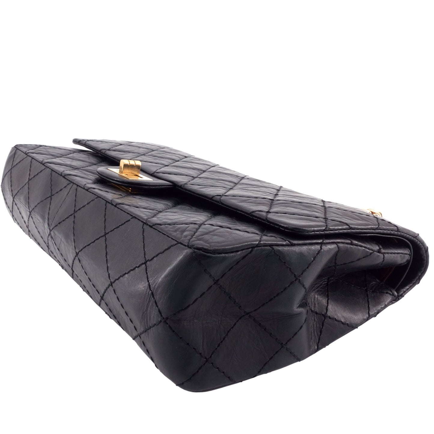 Reissue 2.55 Aged Calfskin Double Flap Bag