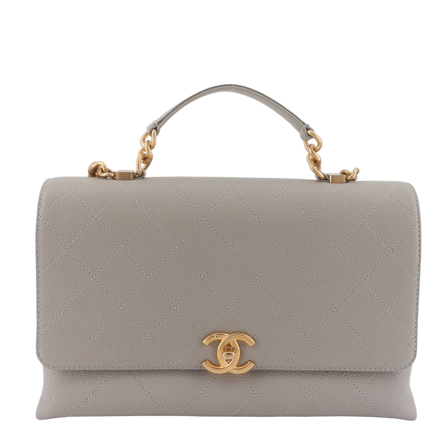 Chic Affinity Medium Caviar Leather Flap Bag