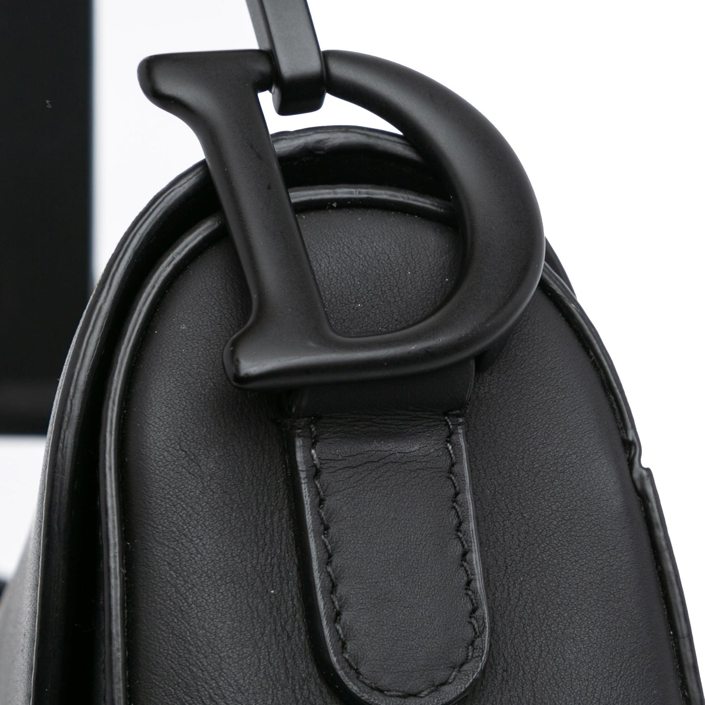 Ultra Matte Calfskin Saddle Bag