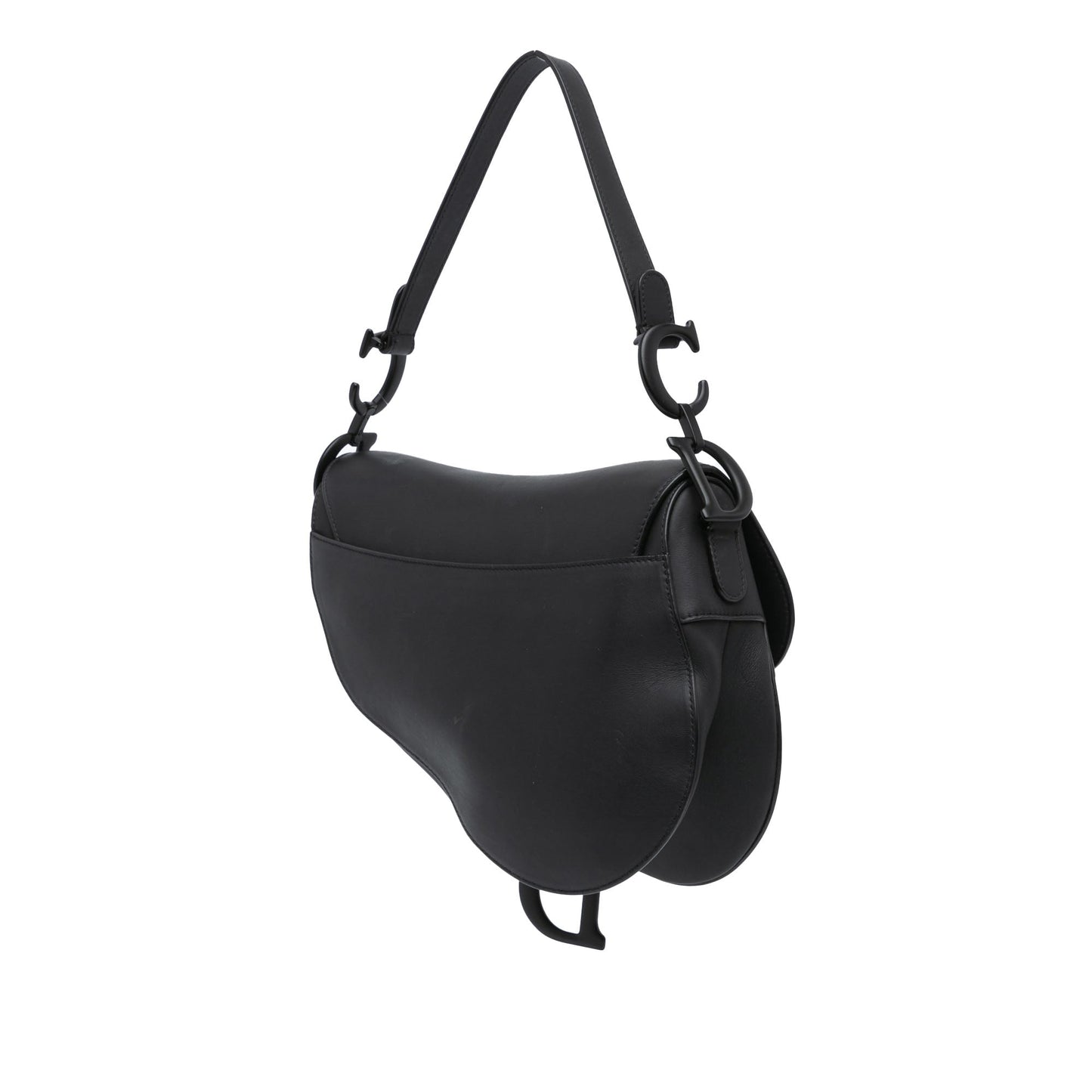 Ultra Matte Calfskin Saddle Bag