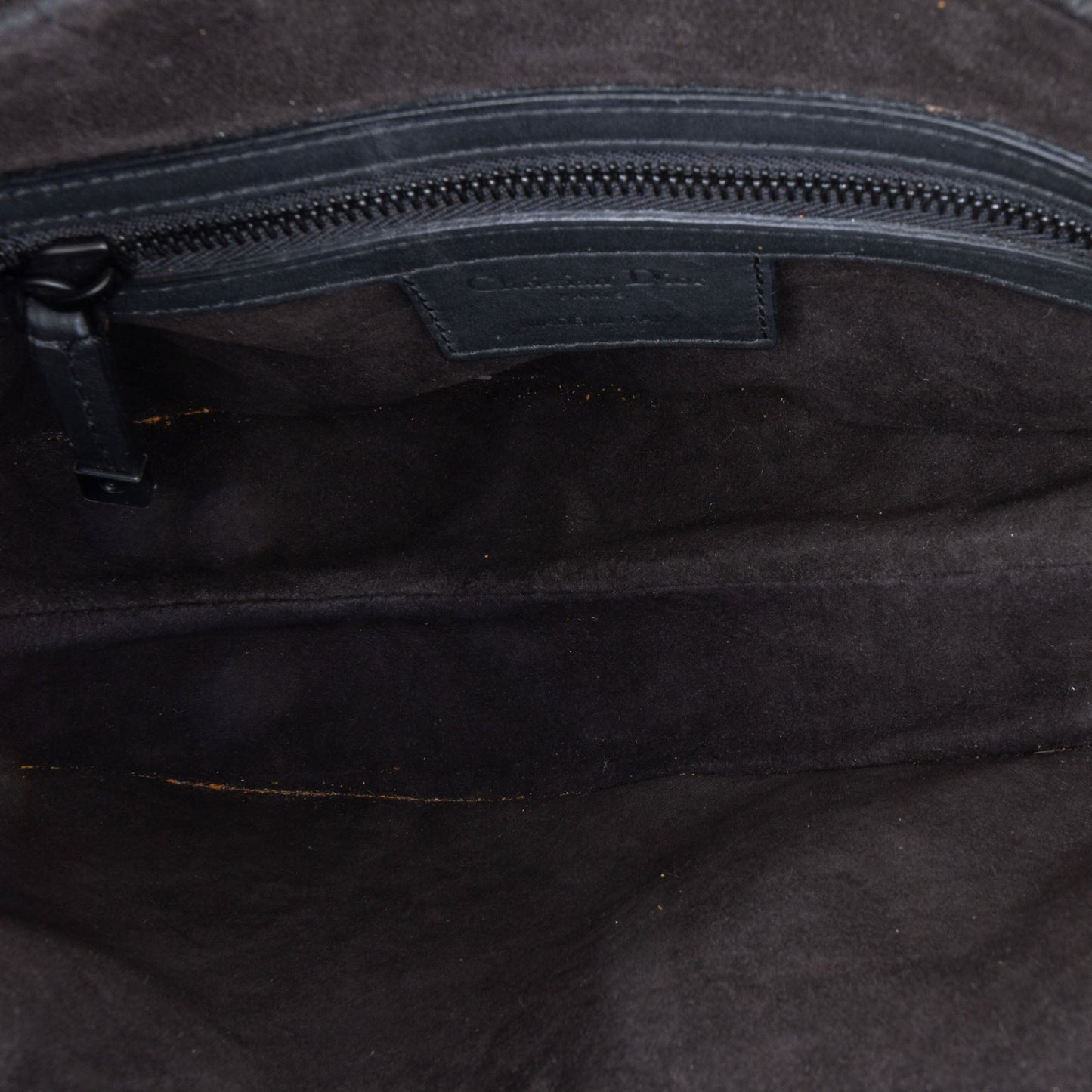Ultra Matte Calfskin Saddle Bag