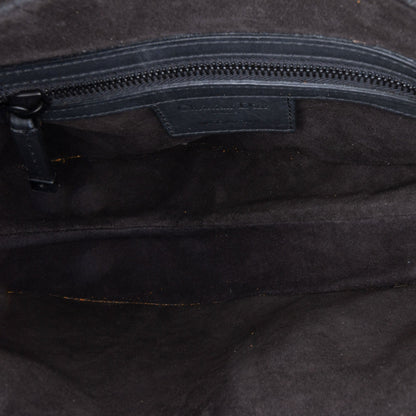 Ultra Matte Calfskin Saddle Bag