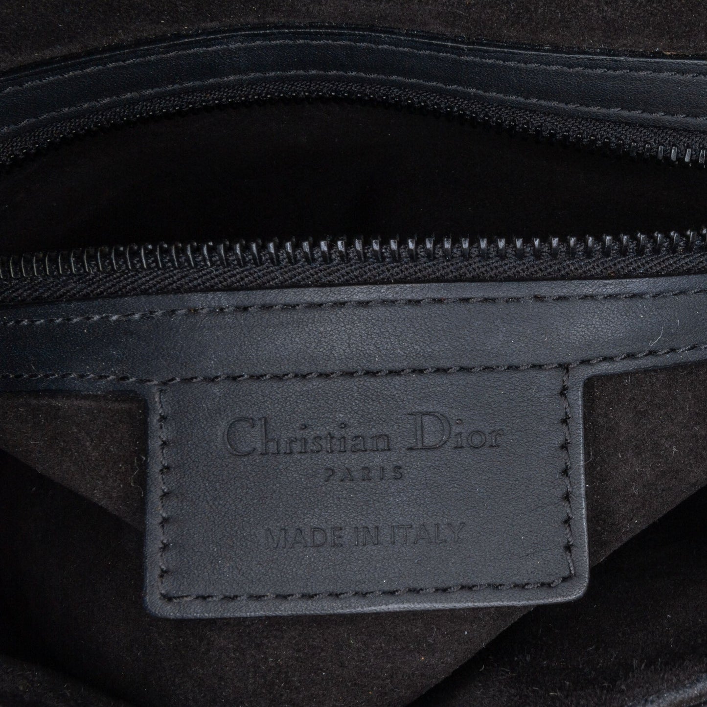 Ultra Matte Calfskin Saddle Bag