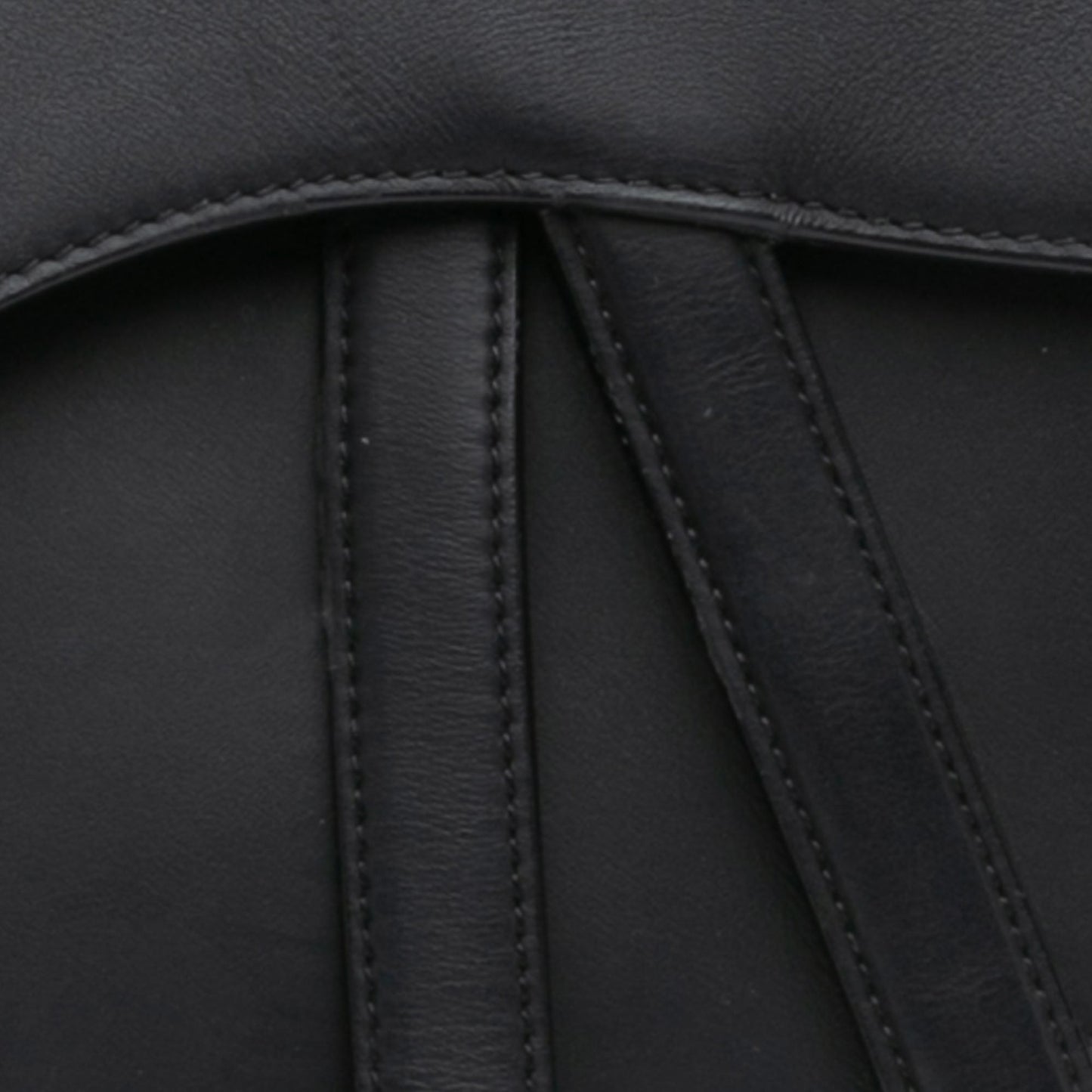 Ultra Matte Calfskin Saddle Bag