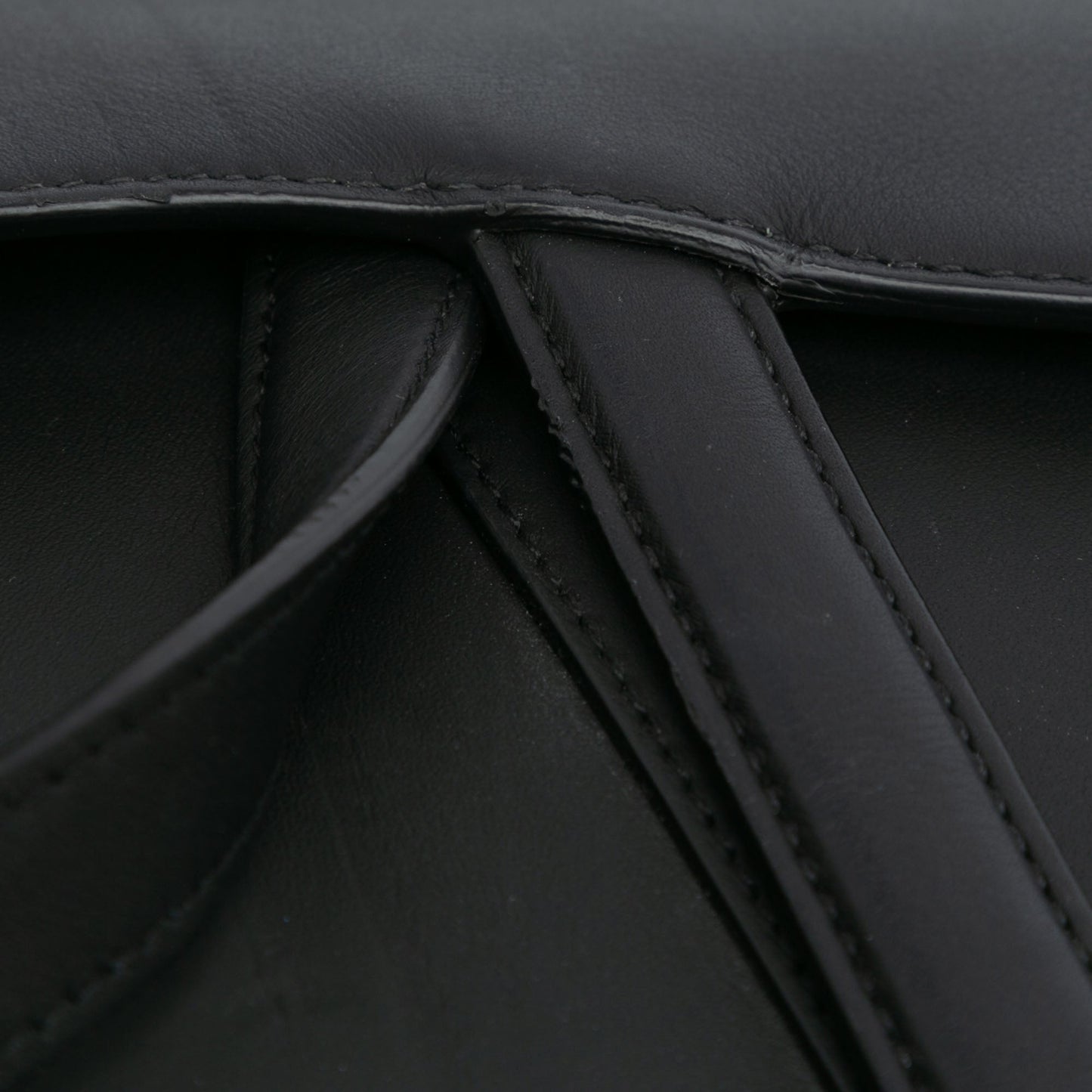 Ultra Matte Calfskin Saddle Bag