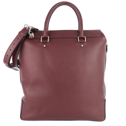 LOUIS VUITTON Greenwich Taurillon Leather Tote Bag