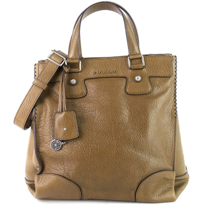 Celine Orlov Calfskin Leather Tote Bag