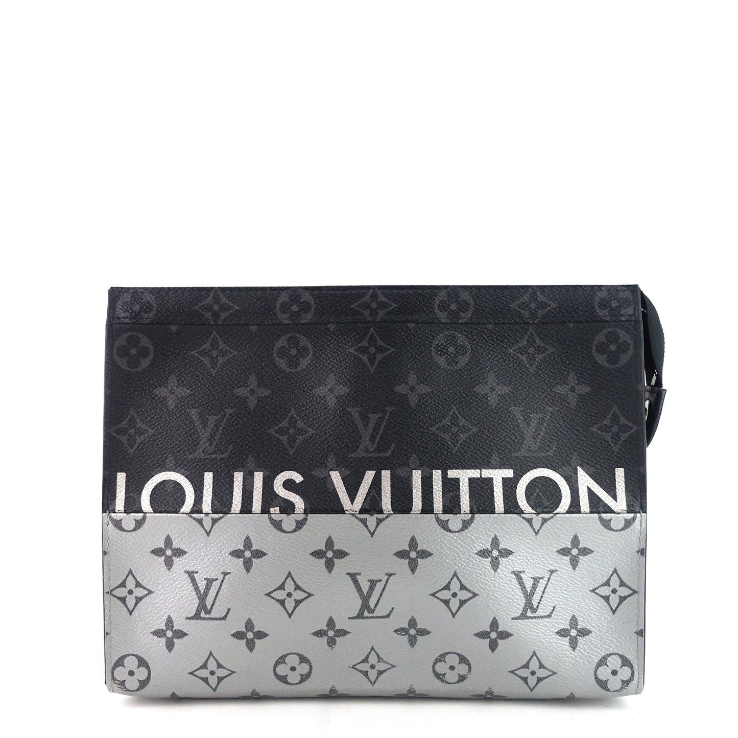 LOUIS VUITTON Voyage MM Monogram Eclipse Split Pochette