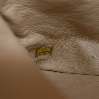 Modern Chain Zip Leather Tote Bag