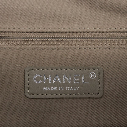 Chic Small Matelassé Caviar Leather Tote Bag