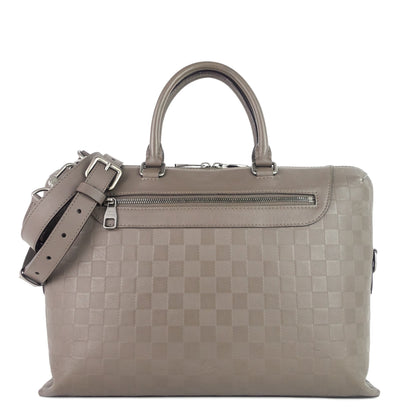 LOUIS VUITTON Porte-Documents Jour NM Damier Infini Leather Briefcase Bag