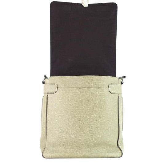 LOUIS VUITTON Milo Taiga Leather Messenger Bag