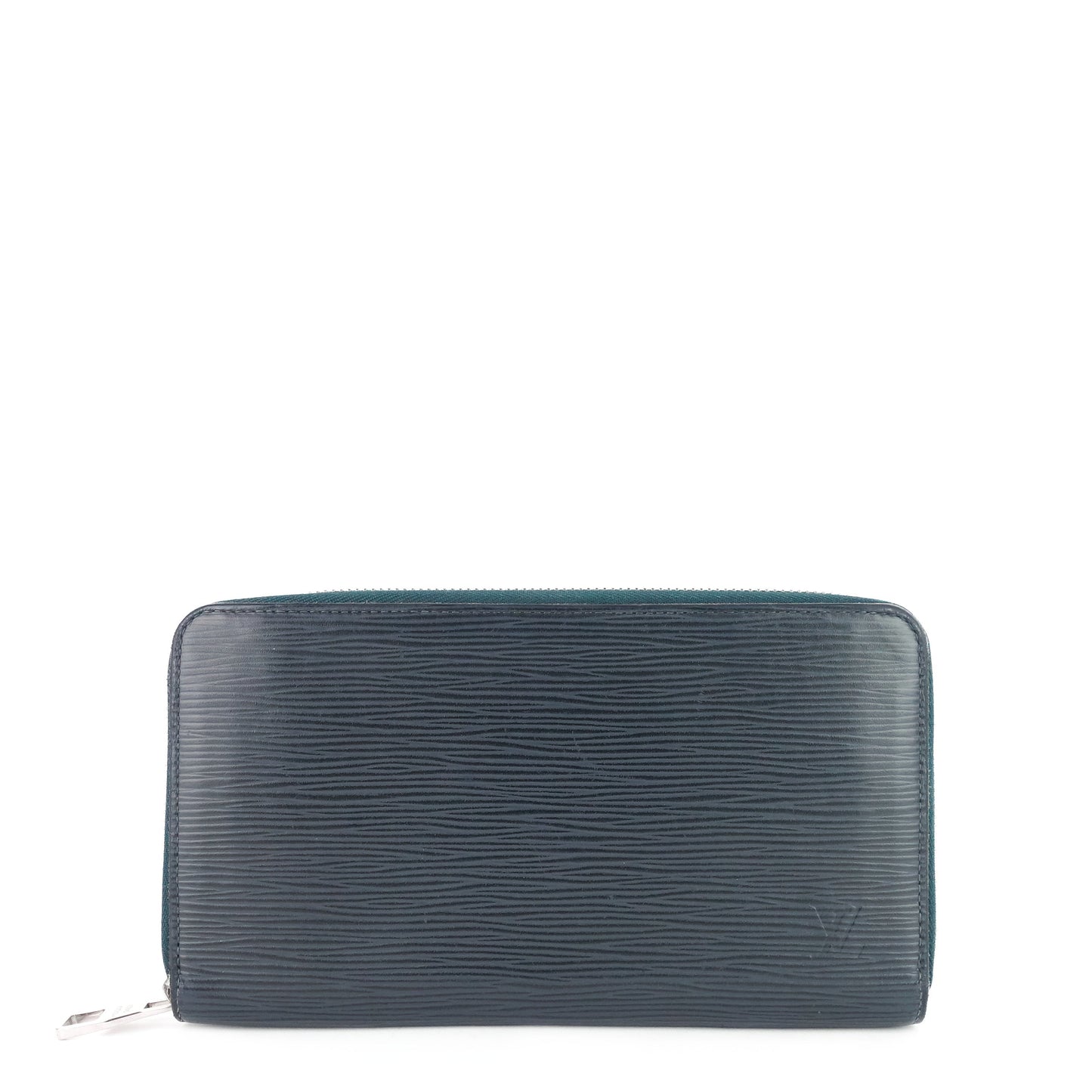 LOUIS VUITTON Zippy Navy Blue Epi Leather Organizer Wallet