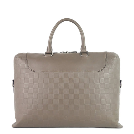 LOUIS VUITTON Porte-Documents Jour NM Damier Infini Leather Briefcase Bag