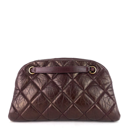 Just Mademoiselle Aged Calfskin Bowling Bag