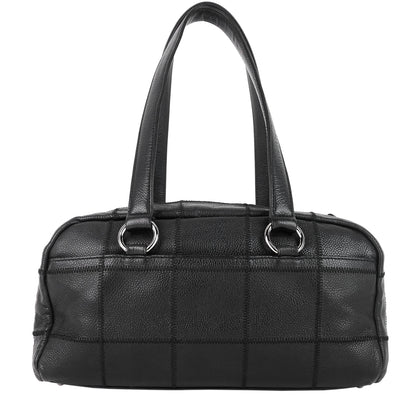 Choco Bar Quilted Caviar Shoulder Bag
