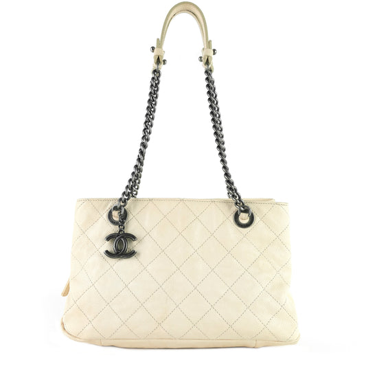 Chanel Chic Small Matelasse Caviar Leather Tote Bag