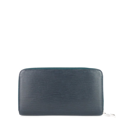 LOUIS VUITTON Zippy Navy Blue Epi Leather Organizer Wallet