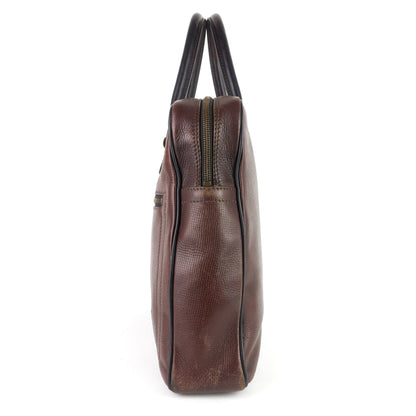LOUIS VUITTON Utah Huron Leather Work Bag