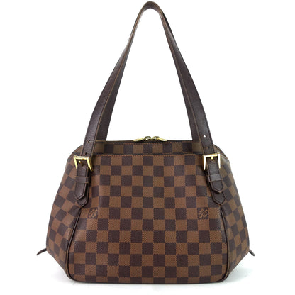 LOUIS VUITTON Belem MM Damier Ebene Canvas Bag
