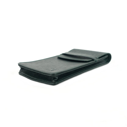LOUIS VUITTON Green Taiga Leather Pen Holder