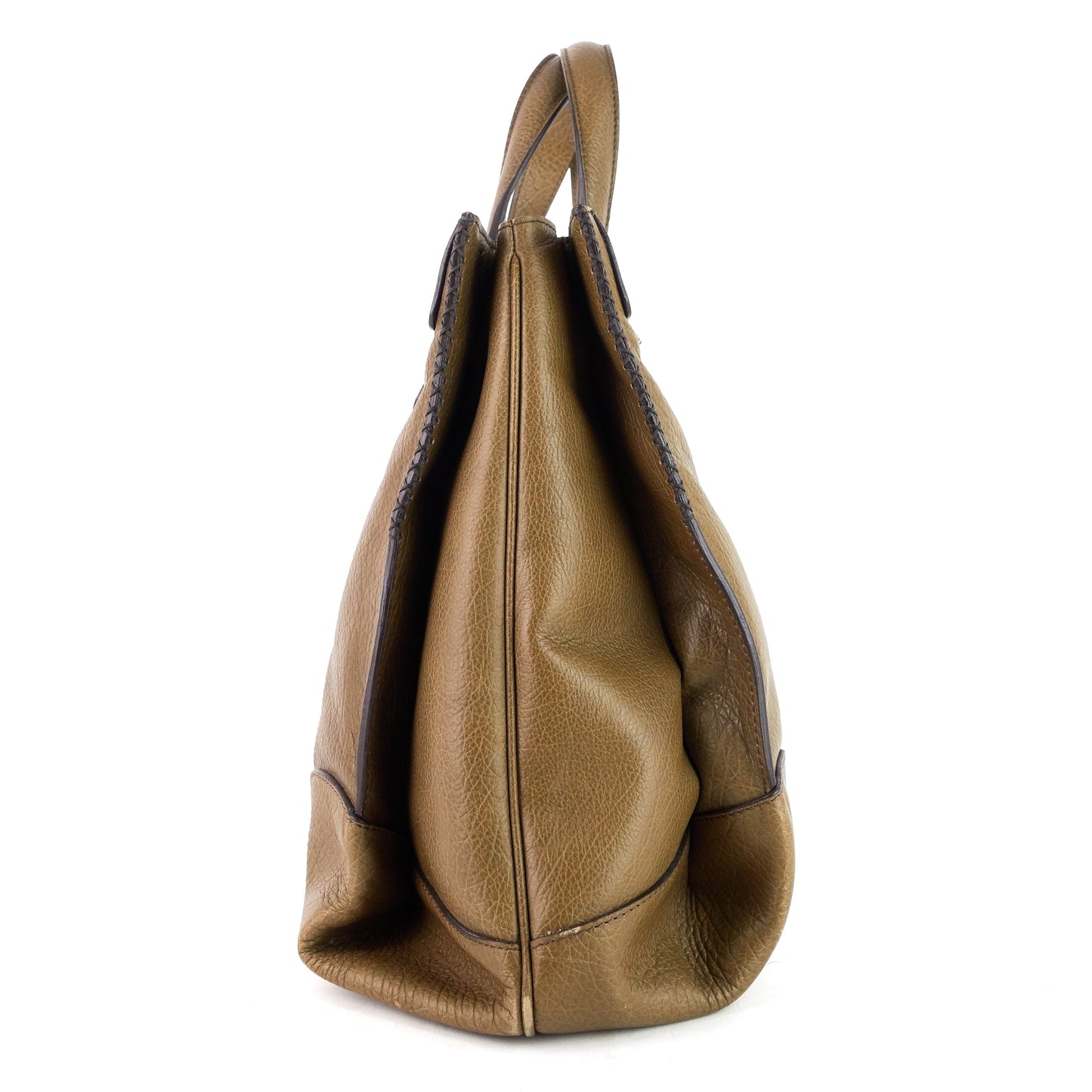 Celine Orlov Calfskin Leather Tote Bag