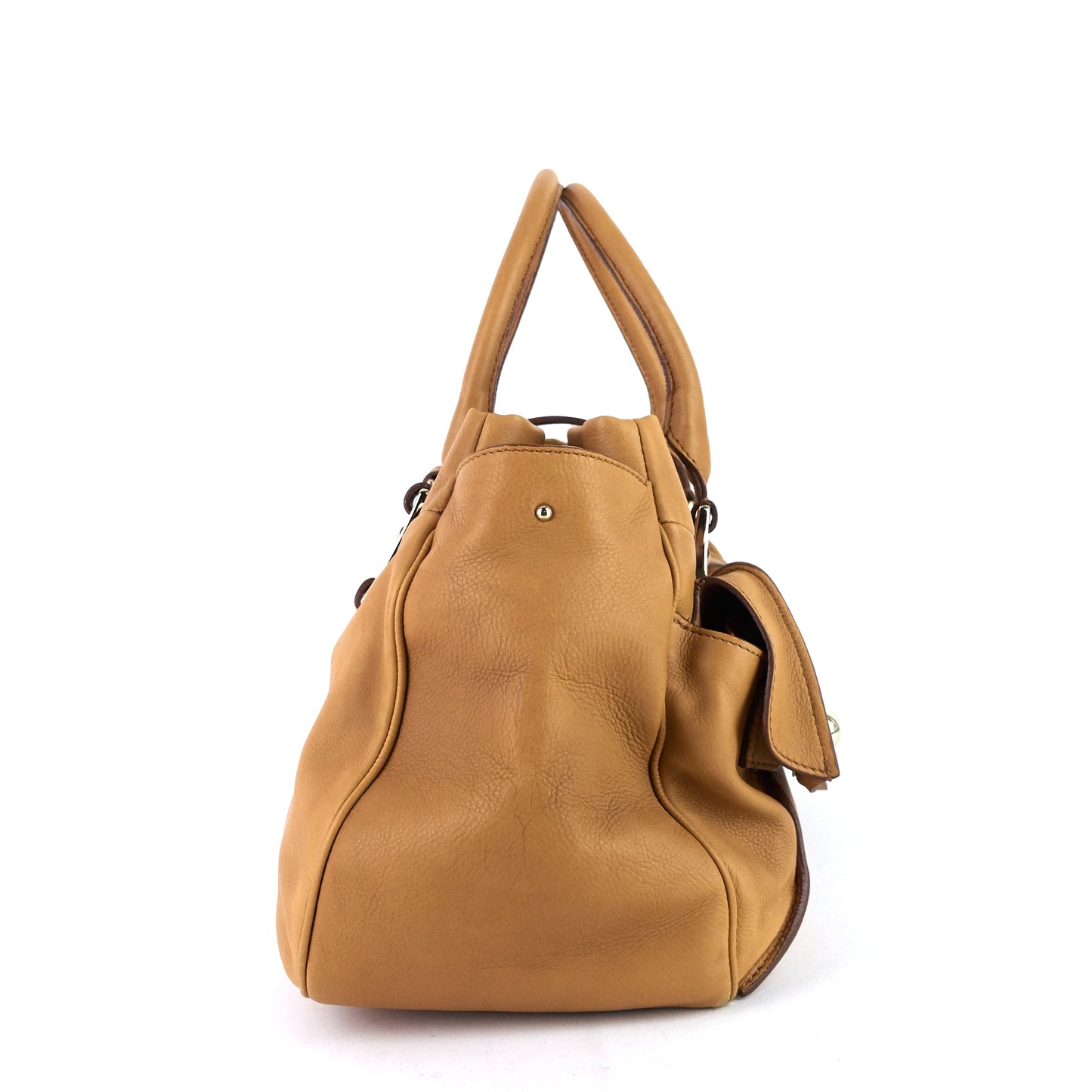 Celine Ball Lock Leather  Bag