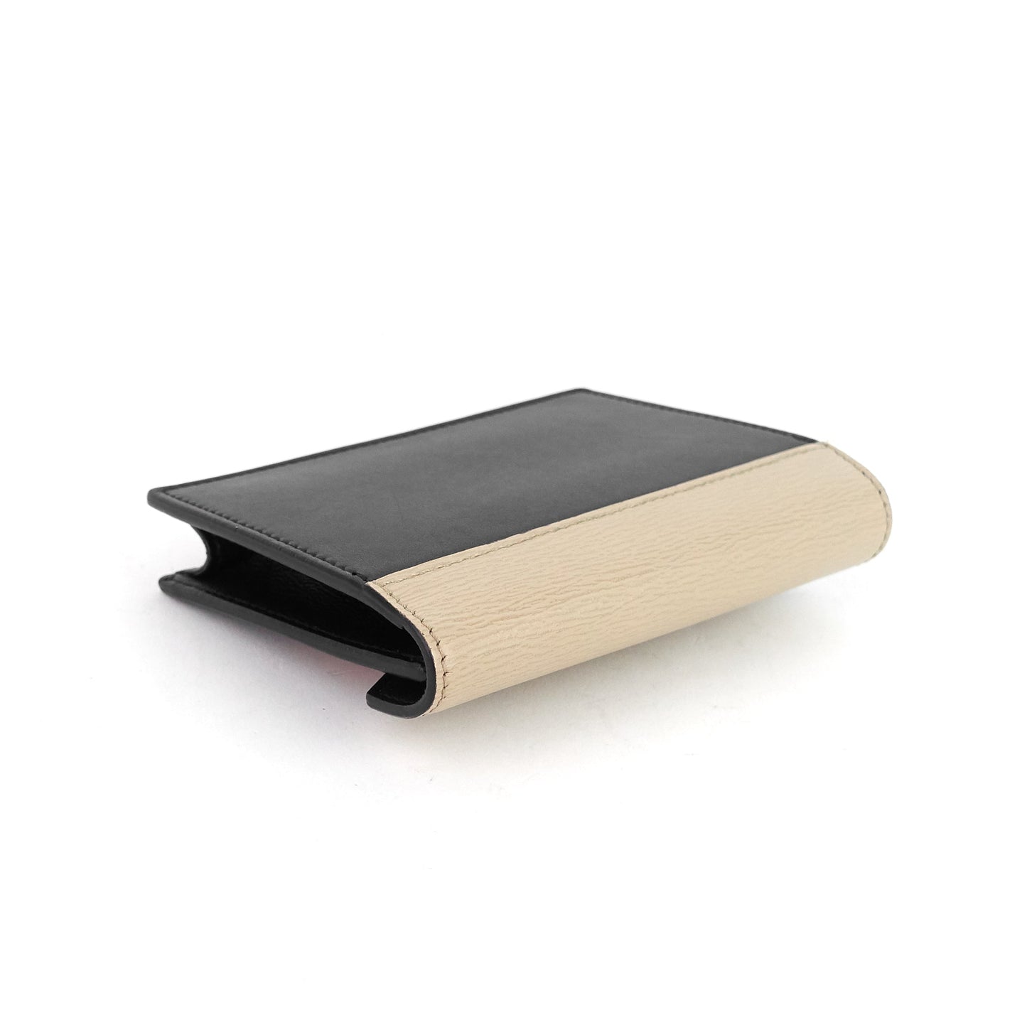 Celine Pocket Tricolour Calfskin Card Holder