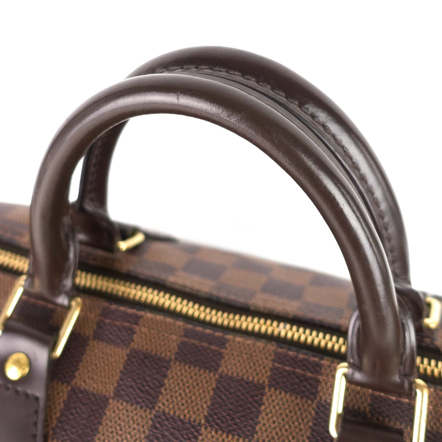 LOUIS VUITTON Speedy 30 Damier Ebene Canvas Bag