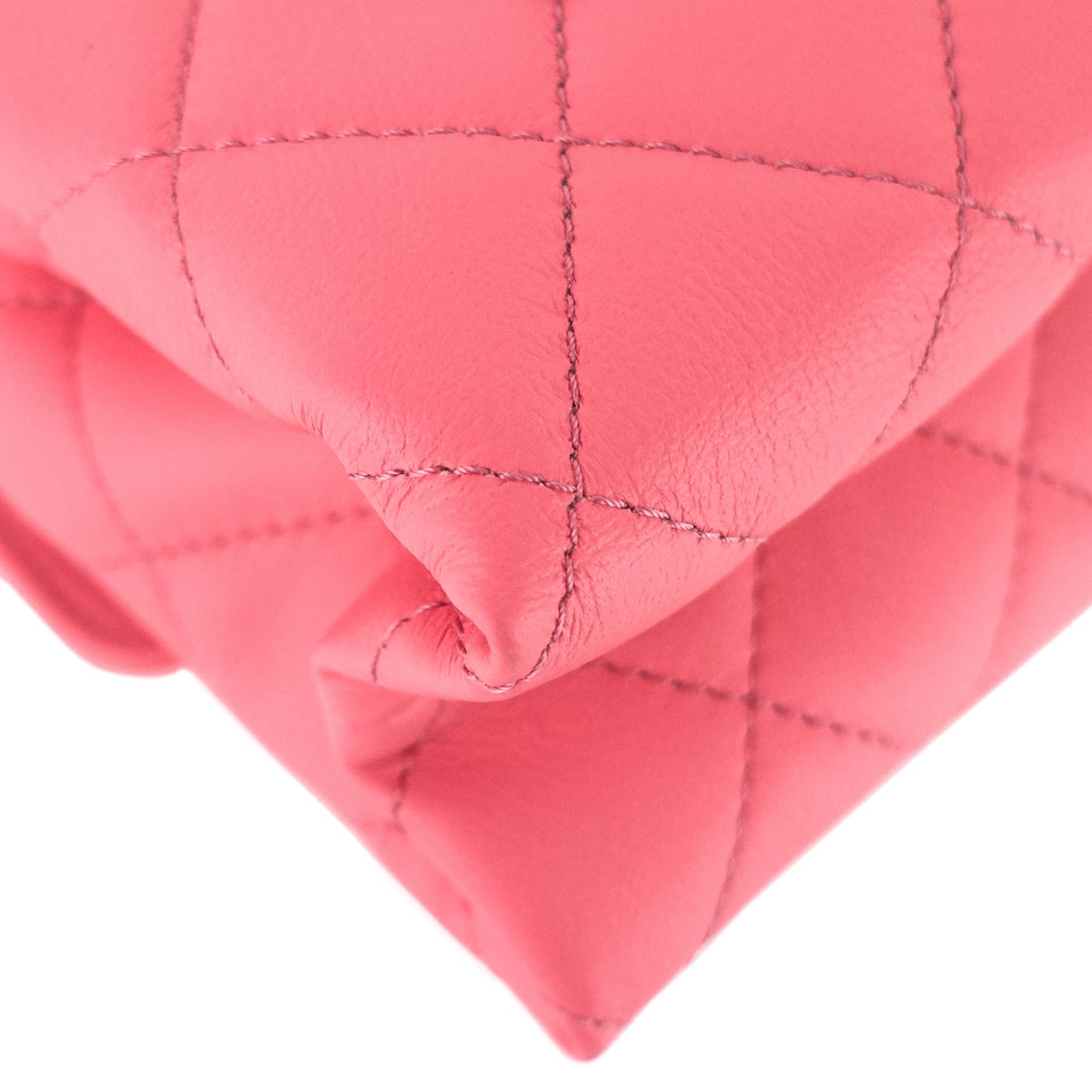Small Calfskin Leather Flap Bag