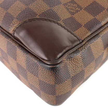 LOUIS VUITTON Porte-Documents Voyage GM Damier Ebene Canvas Briefcase Bag