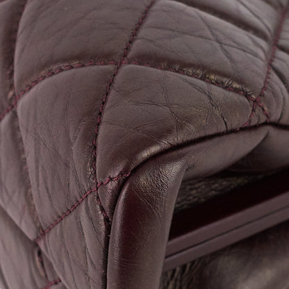 Just Mademoiselle Aged Calfskin Bowling Bag